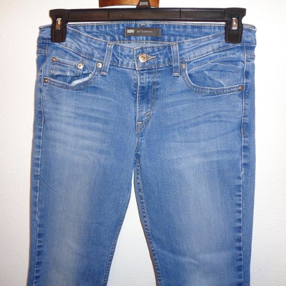 LEVI'S 518 Jeans Size 9 Superlow - Picture 7 of 13